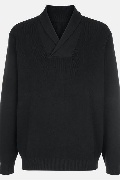 Boston Park Pullover, Schalkragen, Langarm, bis 72/74