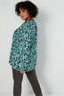 Bluse, Paisley-Print, Tunika-Ausschnitt, Langarm