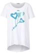 T-Shirt, Classic Fit, Herz-Ballons, Rundhals, Halbarm
