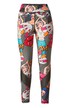 Leggings, Comic-Print, Elastikbund
