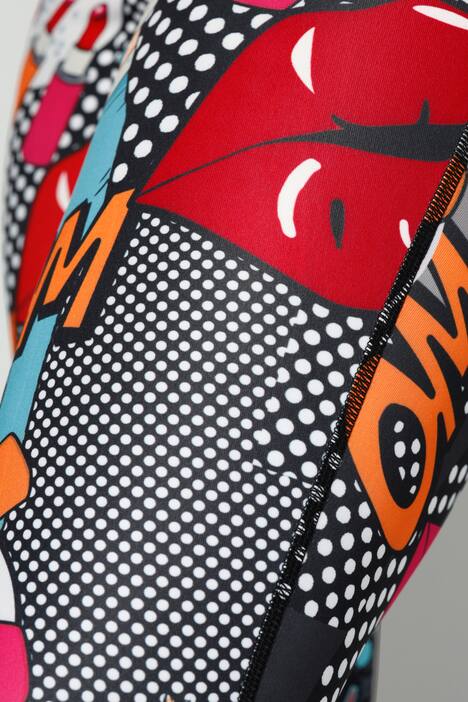 Leggings, Comic-Print, Elastikbund