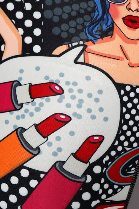 Leggings, Comic-Print, Elastikbund