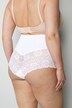 Maxislips, 2er-Pack, HighWaist, Spitzen-Abschlüsse