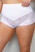 Maxislips, 2er-Pack, HighWaist, Spitzen-Abschlüsse