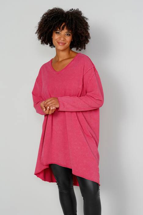 Long-Sweater, A-Line, Langarm