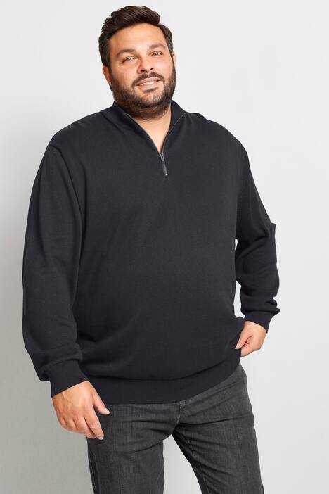 Boston Park Pullover, Bauchfit, Stehkragen, bis Gr. 80/82