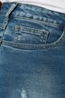 7/8-Jeans, Slim Fit, Patches, 5-Pocket