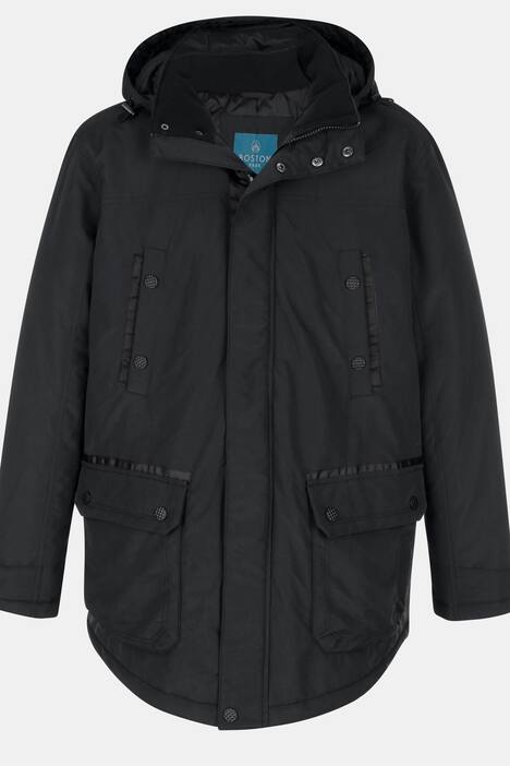 Boston Park Longjacke, Bauchfit, Kapuze, bis 82