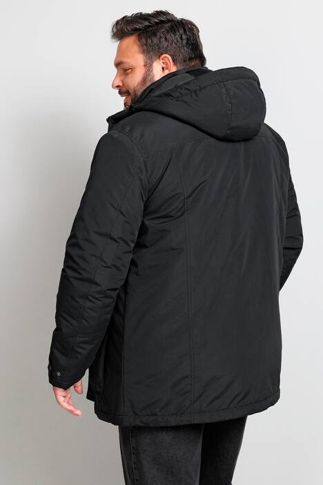 Boston Park Longjacke, Bauchfit, Kapuze, bis 82