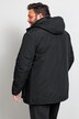 Boston Park Longjacke, Bauchfit, Kapuze, bis 82