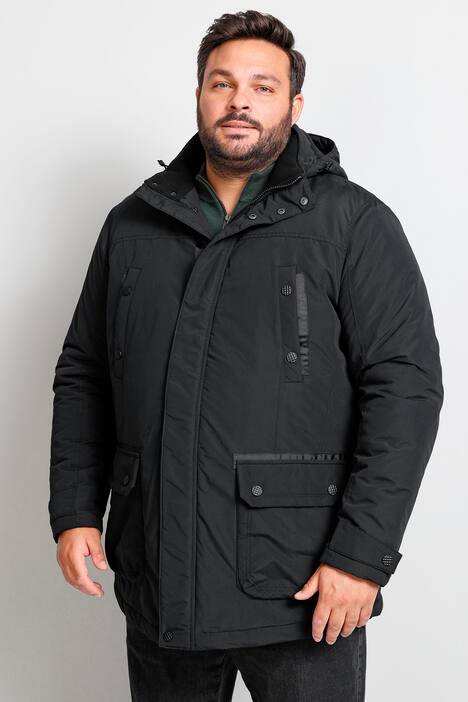 Boston Park Longjacke, Bauchfit, Kapuze, bis 82