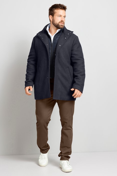 Boston Park Longjacke, Steppeinsatz Stehkragen, bis 74