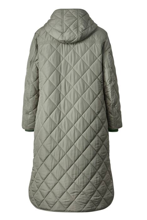 Steppmantel, Kapuze, Langarm