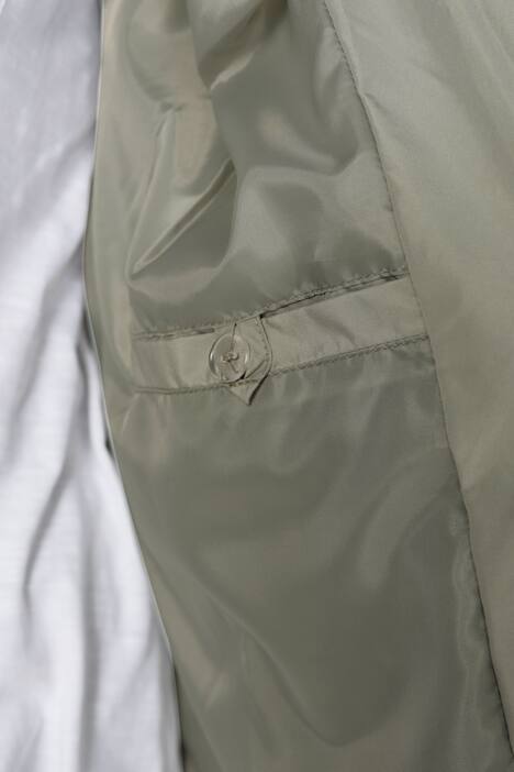 Steppmantel, Kapuze, Langarm