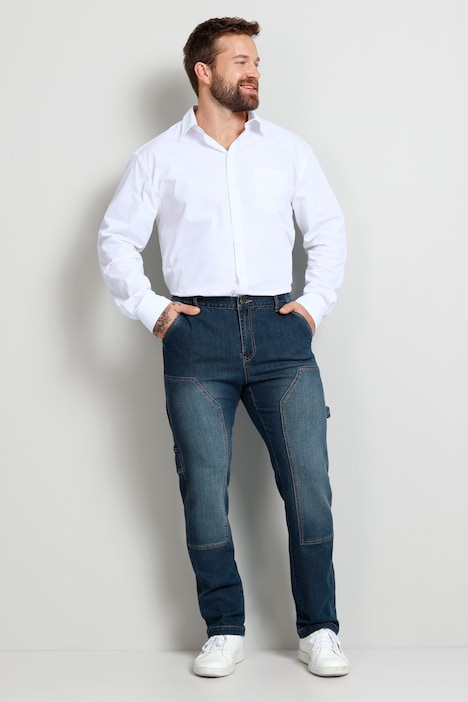 Boston Park Workerjeans, Slim Fit, Stretchkomfort, bis Gr. 35