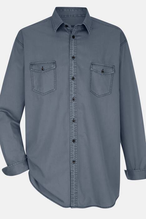 Boston Park Hemd, Langarm, Bauchfit, bis 80/82