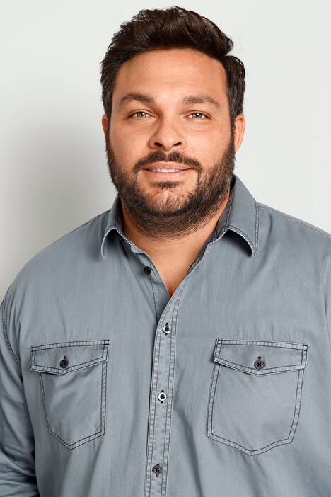 Boston Park Hemd, Langarm, Bauchfit, bis 80/82