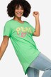 T-Shirt, PEACE Druck, Rundhals, Halbarm