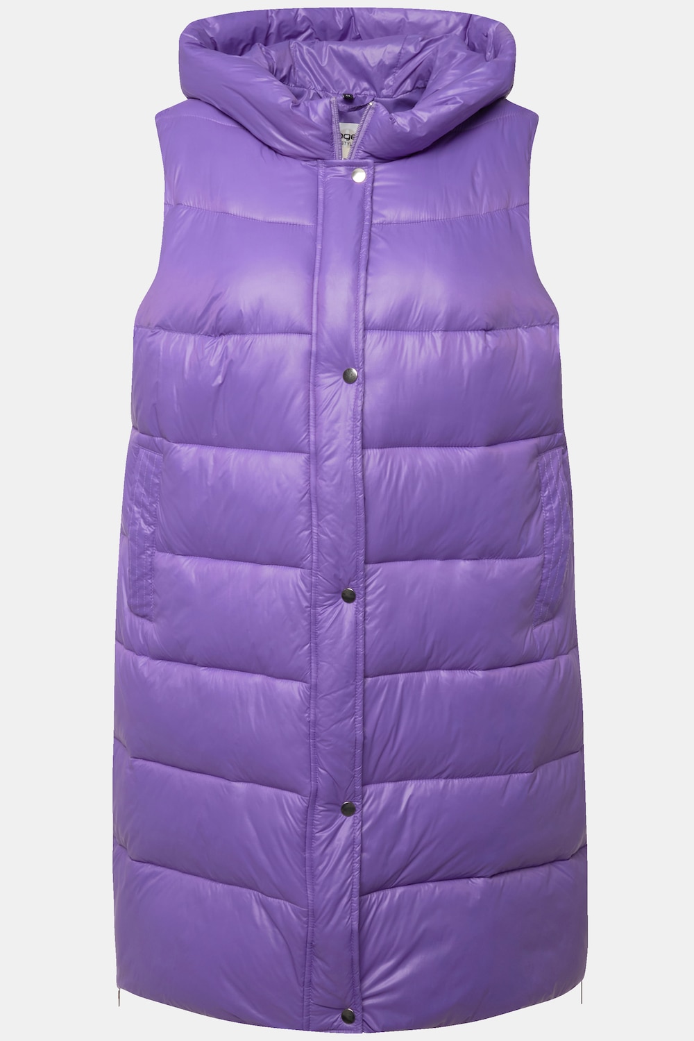 Stora storlekar Väst, Dam, lila, storlek: 46, Polyester/Syntetfibrer, Angel of Style