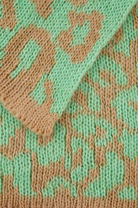 Strickschal, Color-Leo