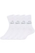 Socken, 4er-Pack, Glitzer-Schriftzug