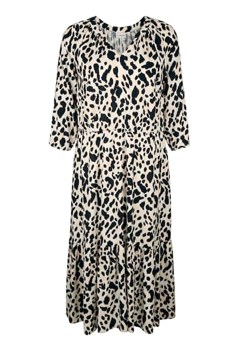 Jurk met trendy dierenprint