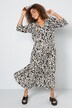 Jurk met trendy dierenprint