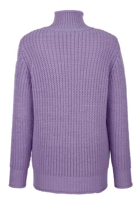 Pullover, Grobstrick, Stehkragen