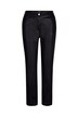 Broek, slim fit, fijne glans, 5-pocket