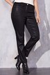 Broek, slim fit, fijne glans, 5-pocket