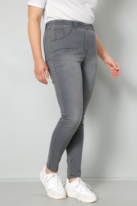 Jeggings, Elastikbund mit Gürtelschlaufen