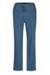 Jeans, Slim Fit, Fransensaum mit Schlitz, 5-Pocket