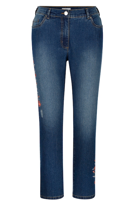 Jeans, Stickerei, 5-Pocket