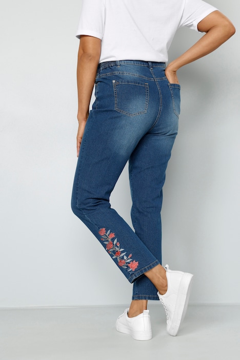 Jeans, Stickerei, 5-Pocket