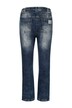 Jeans, Slim Fit, Statement-Print, 5-Pocket