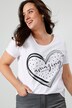 Shirt met geplaatste print