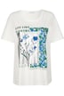 T-Shirt, Ziersteinchen, Rundhals