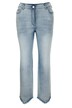 7/8-Jeans, Slim Fit, Ziernieten, Fransensaum, 5-Pocket