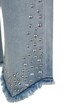 7/8 jeans met klinknageldecoratie