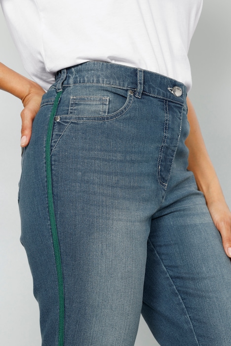 Jeans, Slim Fit, Colorband, 5-Pocket