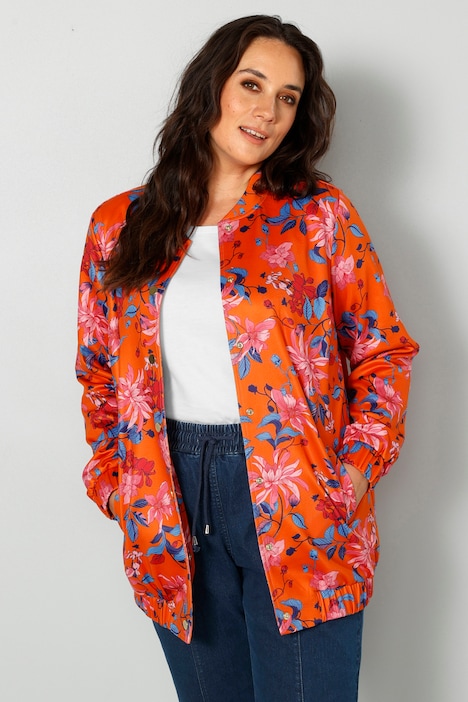 Blouson met bloemenprint