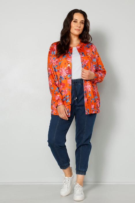 Blouson met bloemenprint