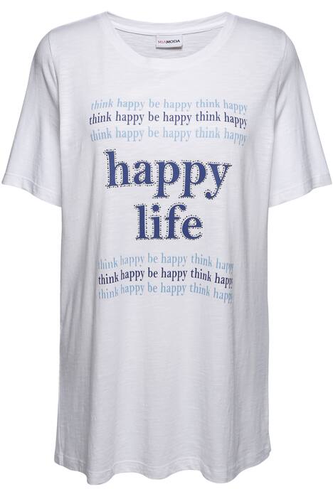 T-Shirt, HAPPY LIFE, Halbarm