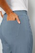 Bermuda, Straight Fit, seitlicher Silberdruck, 4-Pocket