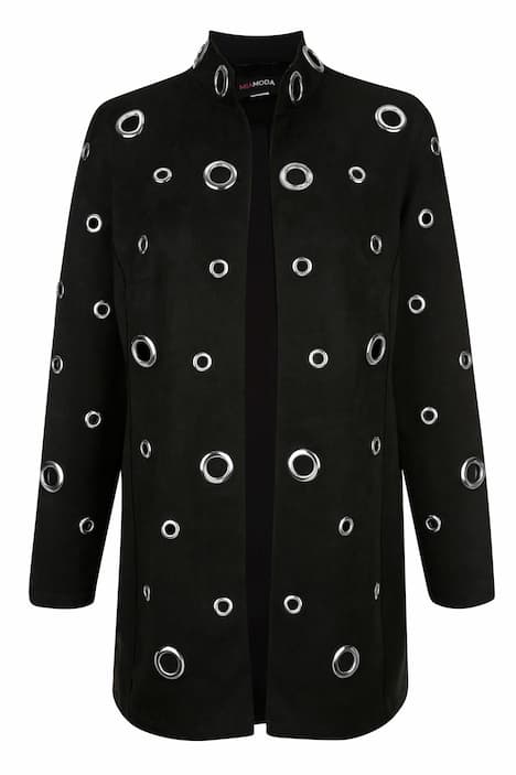 Blazer, Zier-Ösen, Stehkragen, Langarm