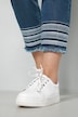 3/4-Jeans, Slim Fit, Saumstickerei, 5-Pocket