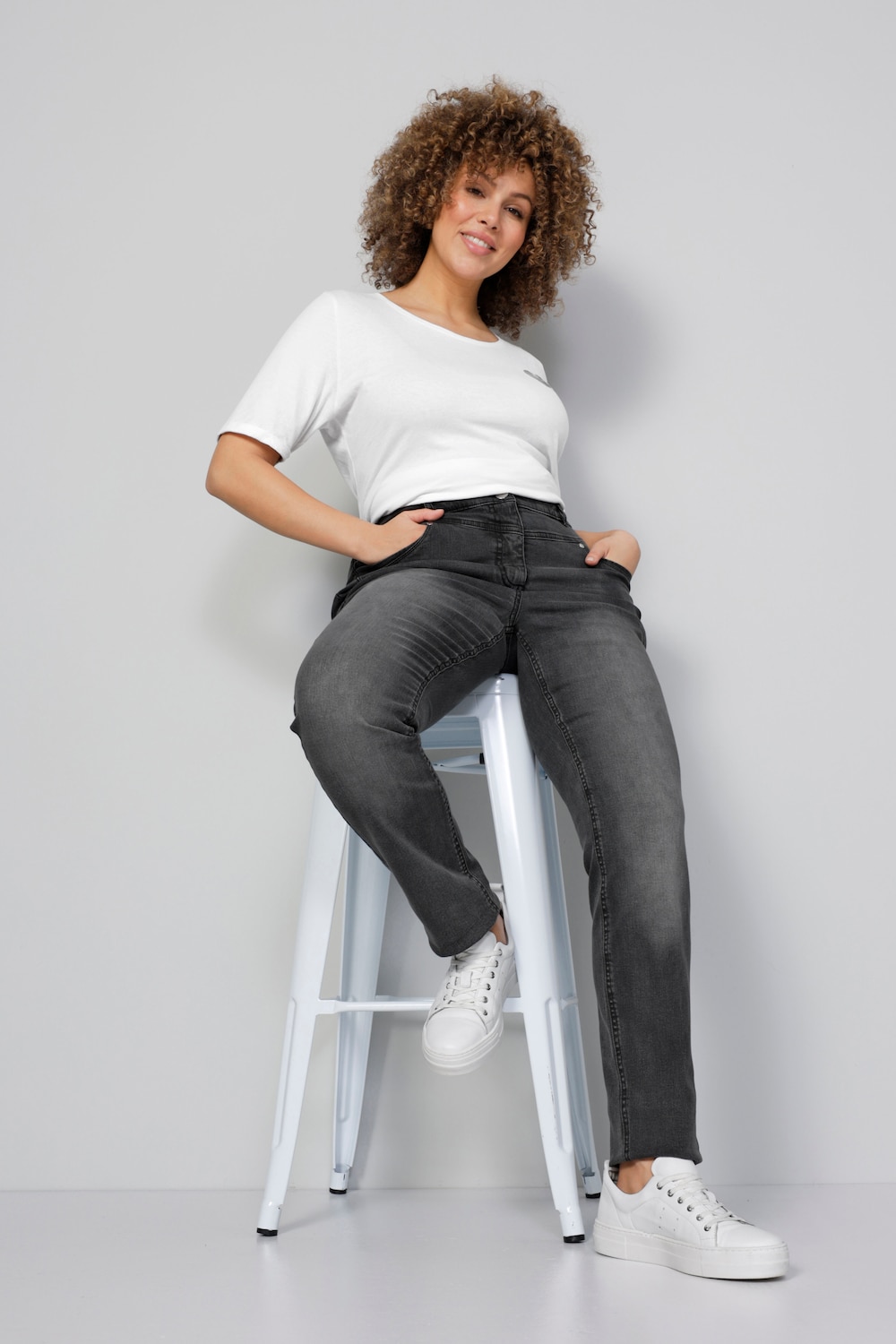 Jeans, 5-Pocket, bequeme Passform