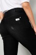 Jeans, Slim Fit, destroyed mit Pailletten, 5-Pocket