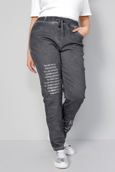 Joggingbroek met print