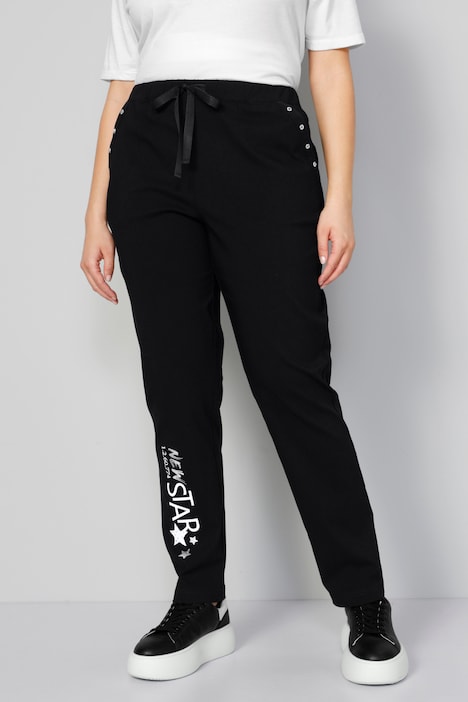 Joggpants, Bein-Print, Elastikbund